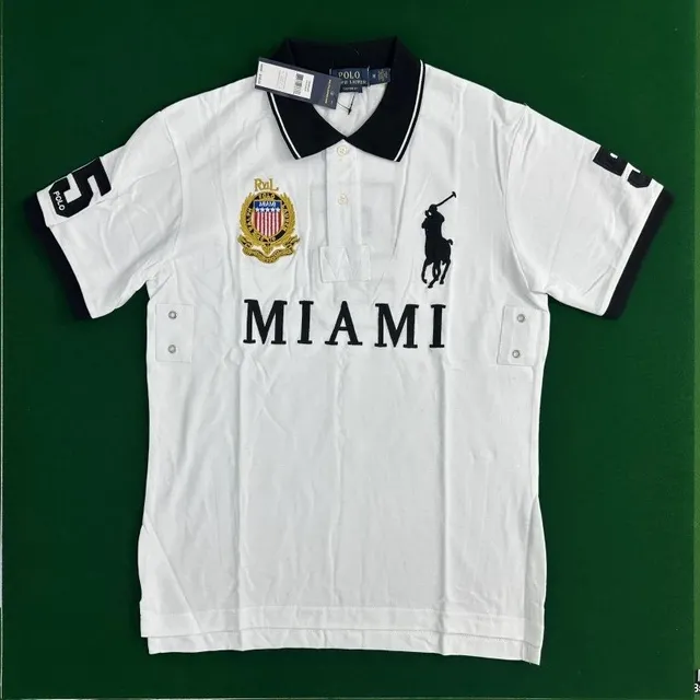 Polo Ralph Lauren Polo Shirt Miami MLB Patch
