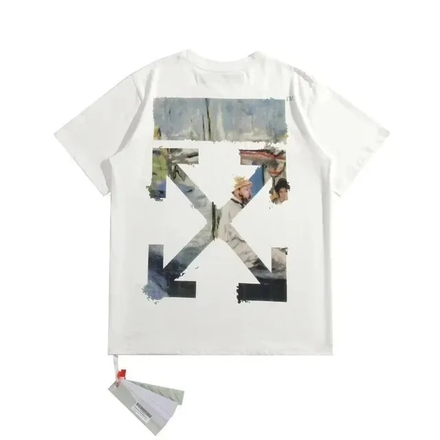 Off-White Arrow Graphic Tee Painted Arrow