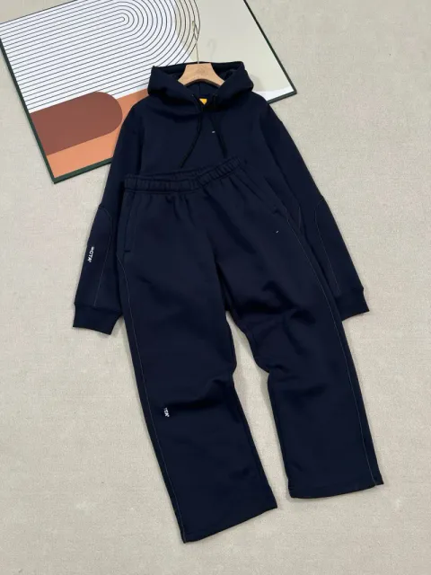 Nike Hoodie and Joggers Set Navy Logo Detail