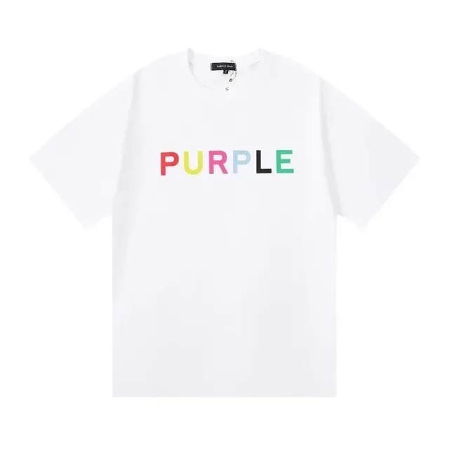 Purple Brand Logo T-Shirt Multicolor Logo