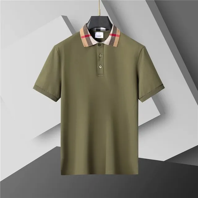 Burberry Polo Shirt Checkered Collar