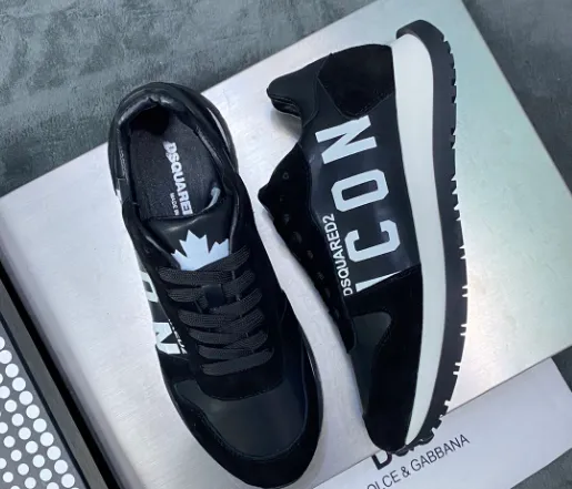 Dsquared2 ICON Sneaker Black White Logo