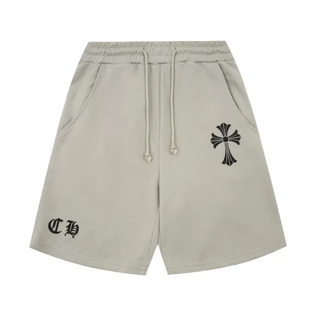 Chrome Hearts Cross Shorts Logo Embroidered