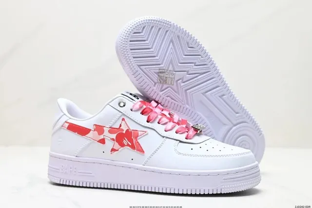 BAPE × Nike Air Force 1 Low Shark Camo
