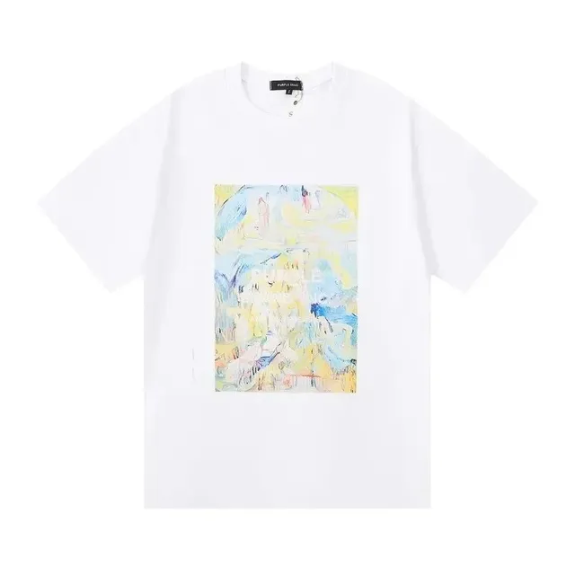 Off-White Graphic T-Shirt Abstract Print