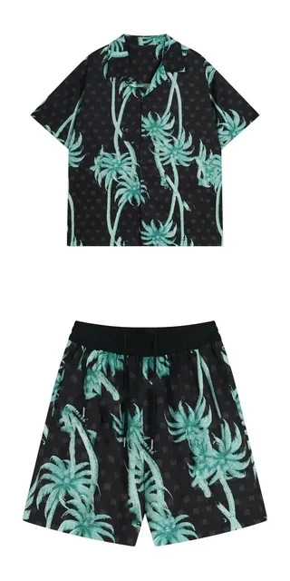 Amiri Palm Tree Set Tropical Print