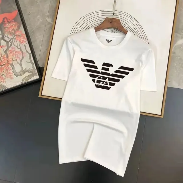Emporio Armani Eagle Logo T-Shirt Black Eagle Print