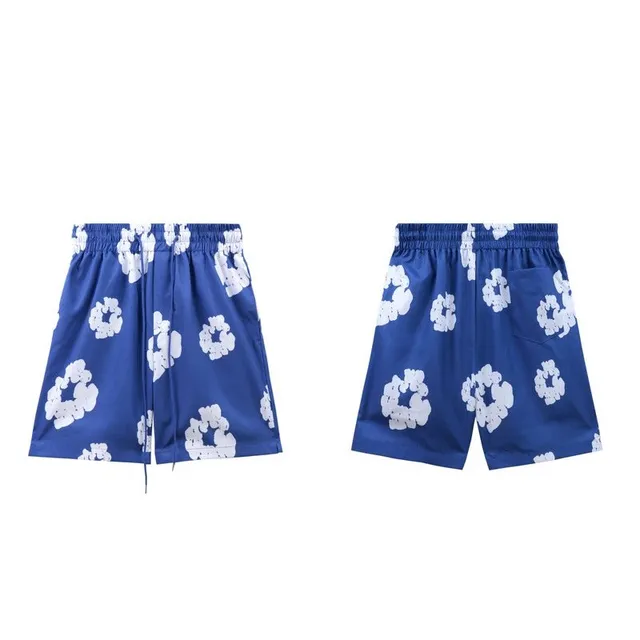 Printed Shorts Floral Pattern