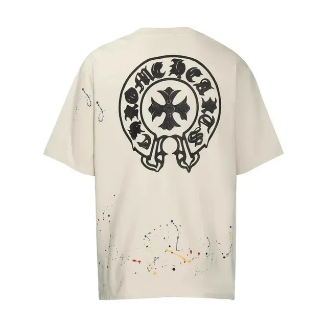 Chrome Hearts Graphic Tee Splatter Print