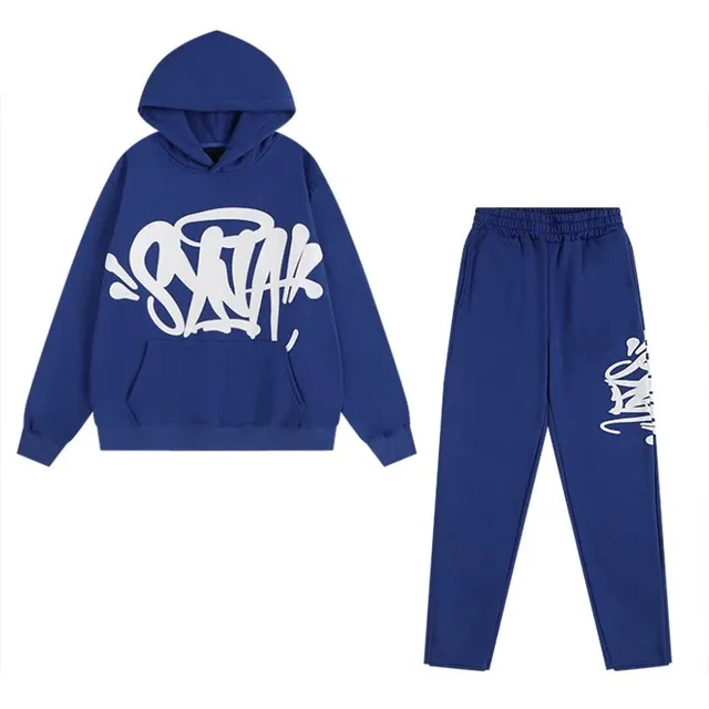 Corteiz Hoodie and Joggers Set Graffiti Logo