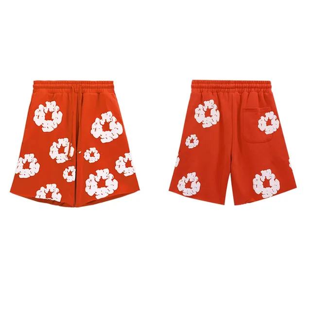 Printed Shorts Floral Pattern