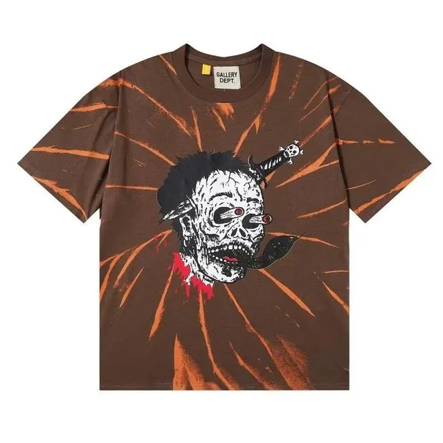 Gallery Dept. Graphic Tee Skull Dagger Print