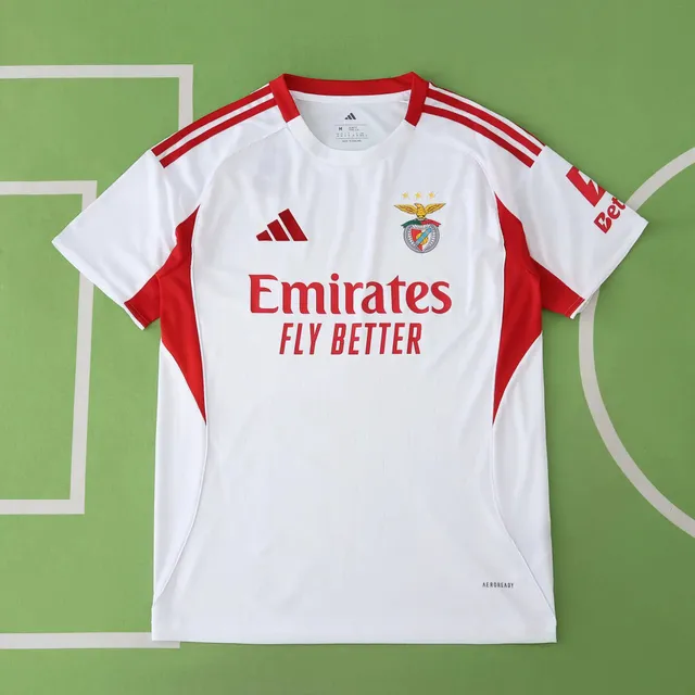 Adidas Benfica Home Jersey Emirates Fly Better