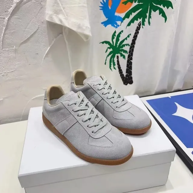 Maison Margiela Tabi Sneaker Grey Suede