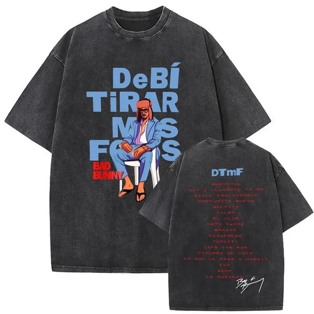 Bad Bunny Graphic Tee DeBí Tirar Mis Focos