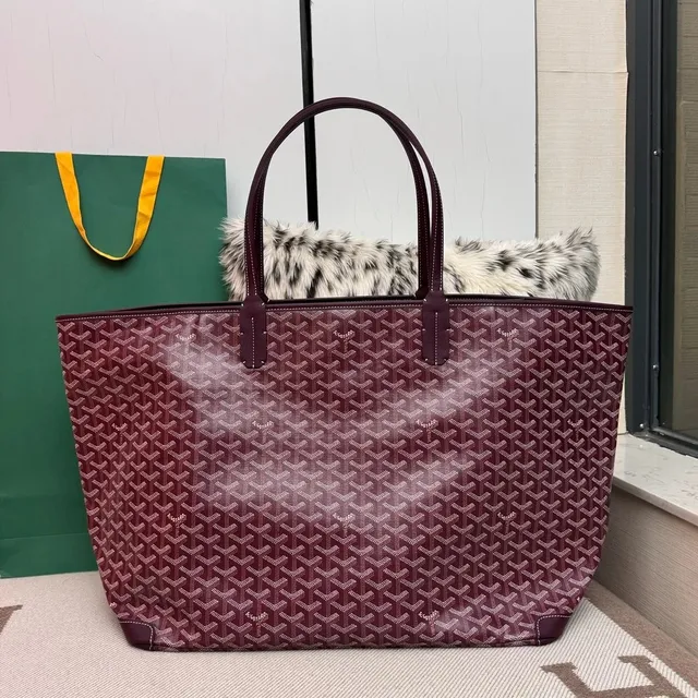 Goyard Saint Louis Tote Bordeaux
