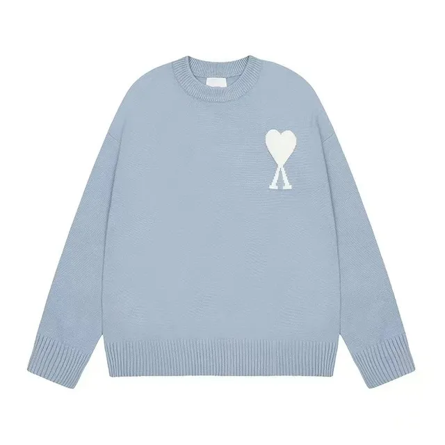 Amiri Knit Sweater Heart Logo