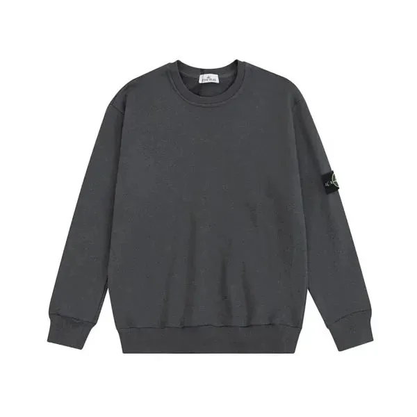 Stone Island Crewneck Sweatshirt Compass Logo Patch