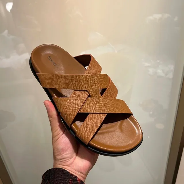 Hermès Oran Sandal Cross-Strap