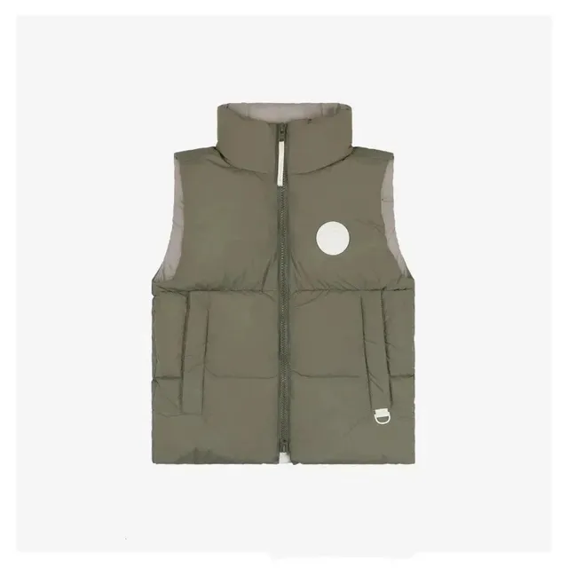 Canada Goose Puffer Vest Olive with White Patch