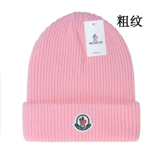 Moncler Ribbed Beanie Logo Patch