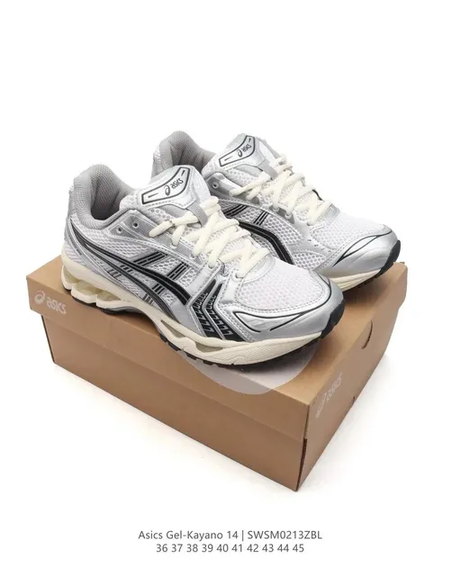 Asics Gel-Kayano 14 Silver Grey Black