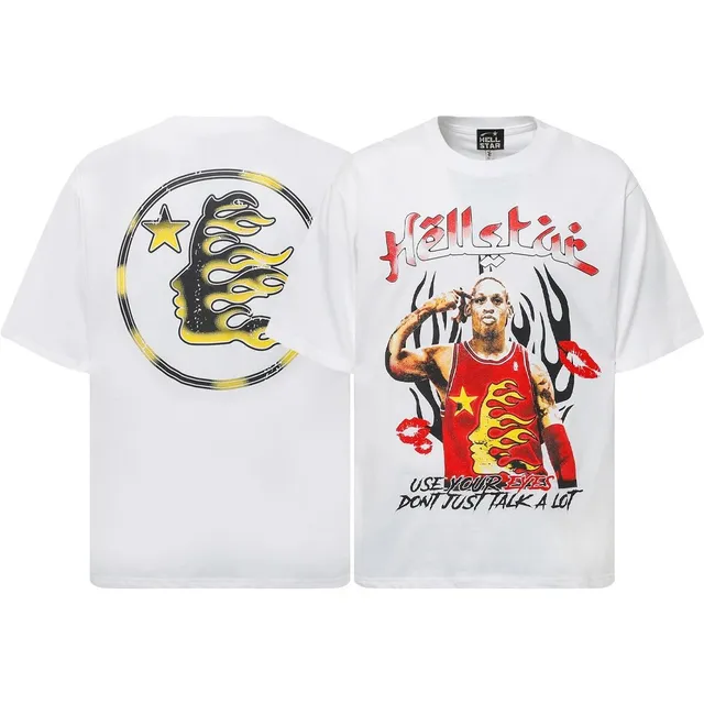 Hellstar Graphic Tee Flame Print