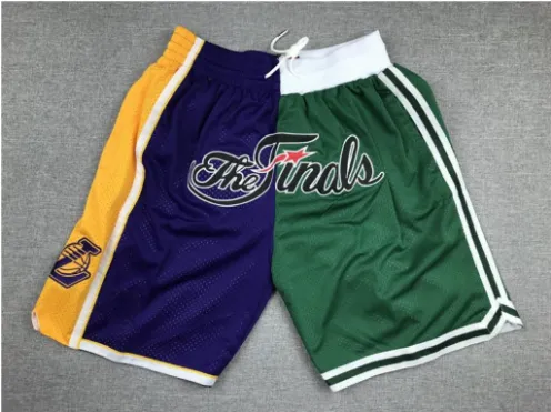 NBA The Finals Shorts Split-Color Mesh