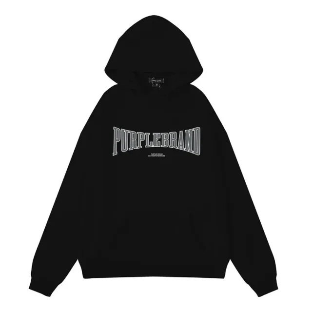 Purple Brand Hoodie Arch Logo