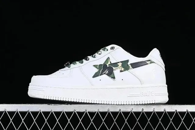 BAPE Shark Dunk Camo Star