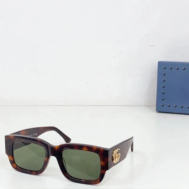 Gucci Square Sunglasses Horsebit Detail
