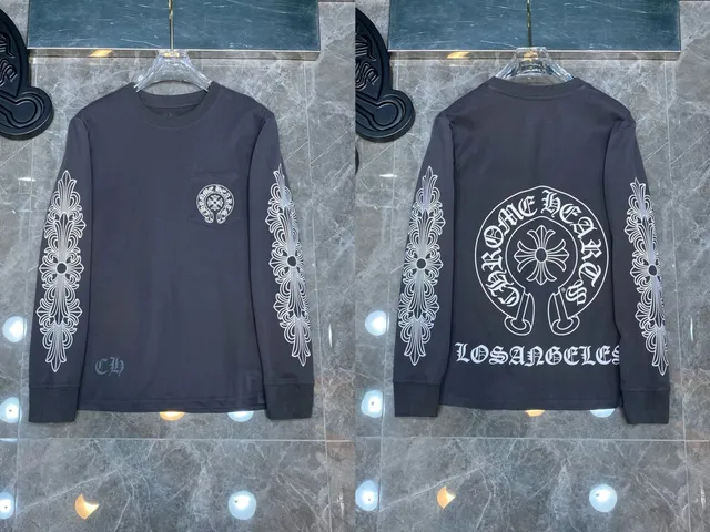 Chrome Hearts Long Sleeve Pocket Tee Los Angeles