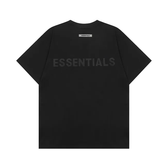 Fear of God Essentials Essentials Tee Black Logo
