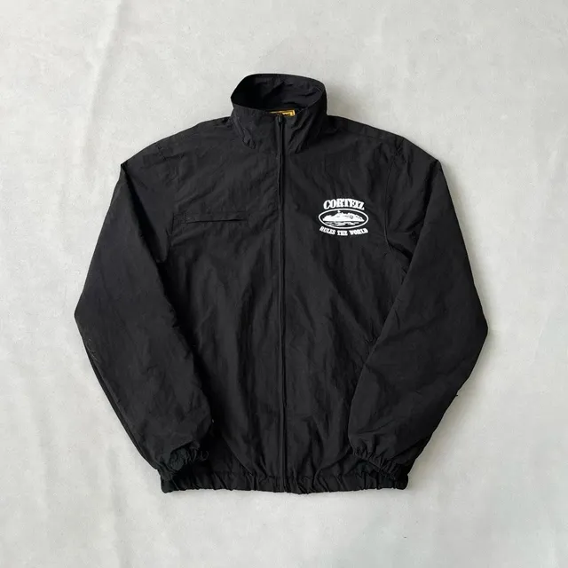 Corteiz Windbreaker Jacket Rules The World Logo