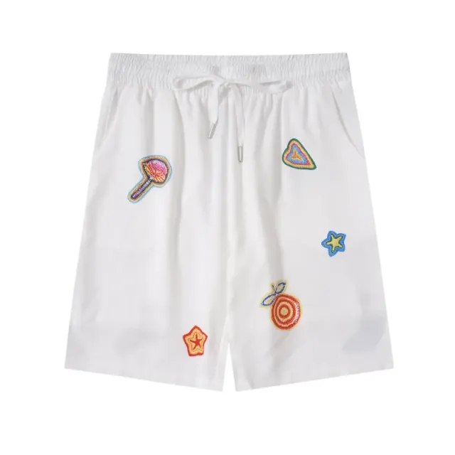 Casablanca Embroidered Shorts Candy Patch