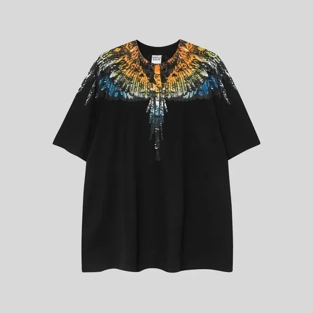 Marcelo Burlon Wings T-Shirt Multicolor Wings Print