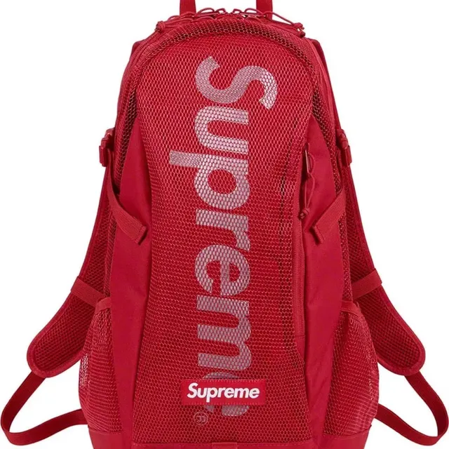 Supreme Mesh Backpack Large Logo