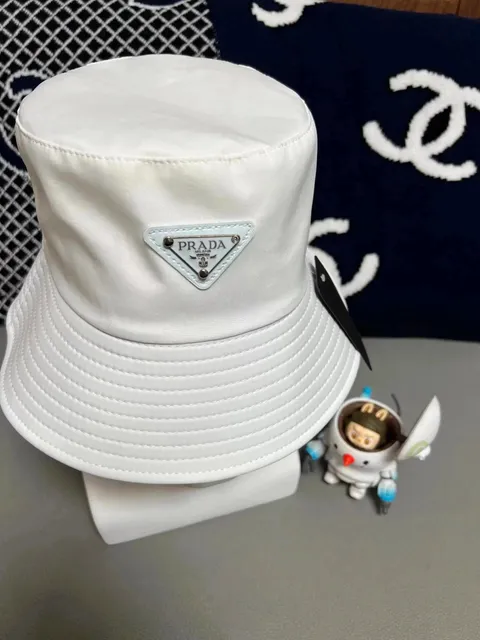 Prada Bucket Hat Nylon with Triangle Logo