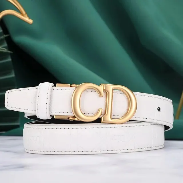Dior CD Belt Gold Buckle