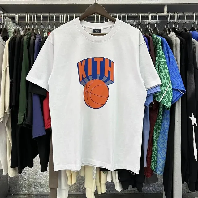 Kith Basketball Tee NY Knicks Graphic