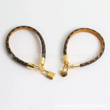 Louis Vuitton Monogram Bracelet Lock and Key