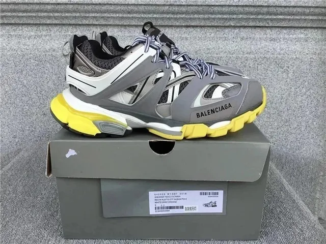 Balenciaga Triple S Grey White Yellow