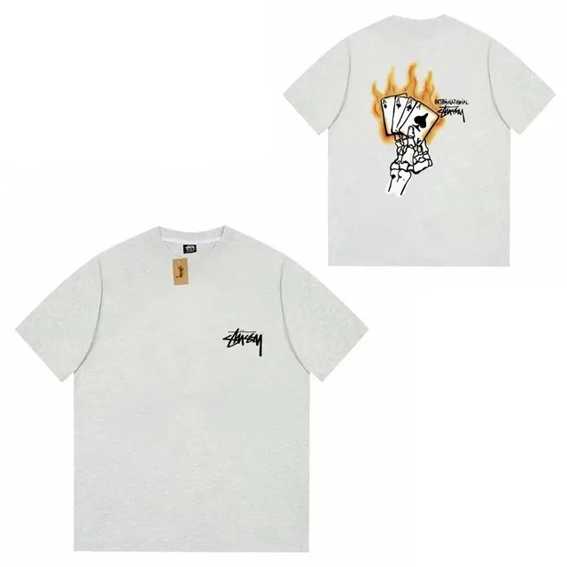 Stüssy Graphic Tee Flaming Aces