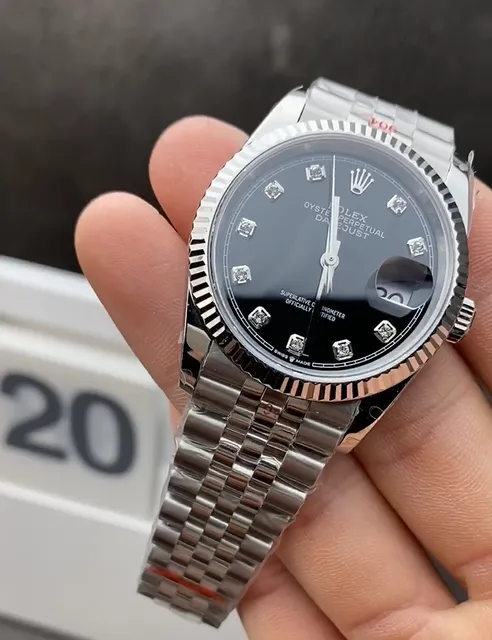 Rolex Oyster Perpetual Datejust Diamond Hour Markers
