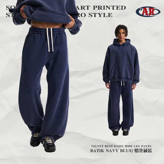Arc'teryx Velvet Bent Knife Wide Leg Pants Batik Navy Blue