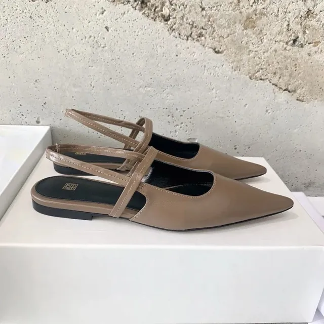 Loewe Mary Jane Mule Pointed Toe Strap