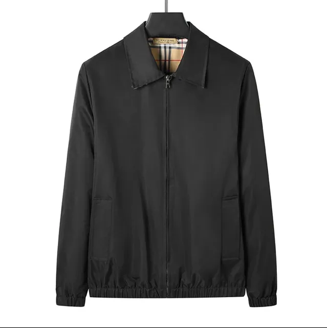 Burberry Zip-Up Coach Jacket Classic Check Lining