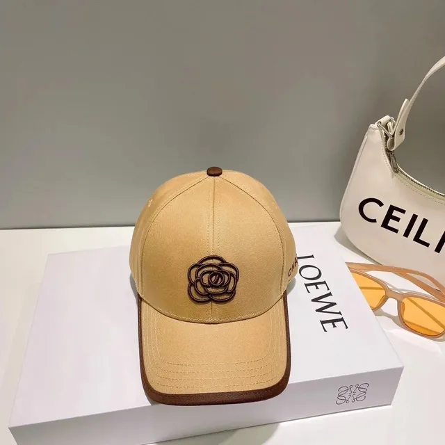 Loewe Baseball Cap Rose Embroidery