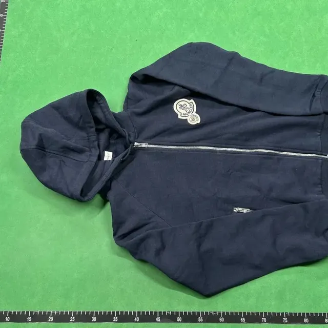 Moncler Zip-Up Hoodie Logo Patch