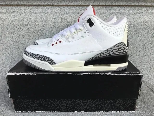 Air Jordan 3 White Cement
